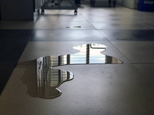 Water damage restoration process in OR
